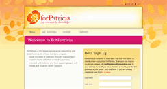 Desktop Screenshot of forpatricia.com